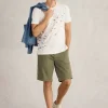 Swimming Fish Graphic Tee in WHITE PRINT<White Stuff Discount