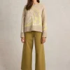 SWIRL JUMPER in NATURAL MULTI<White Stuff Hot