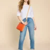 SYDNEY BOAT NECK TEE in BRILLIANT WHITE<White Stuff Outlet