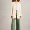 TANYA LONGLINE CARDI in LIGHT NATURAL<White Stuff New