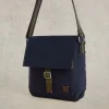 Teddy Canvas Crossbody Bag in NAVY MULTI<White Stuff Sale