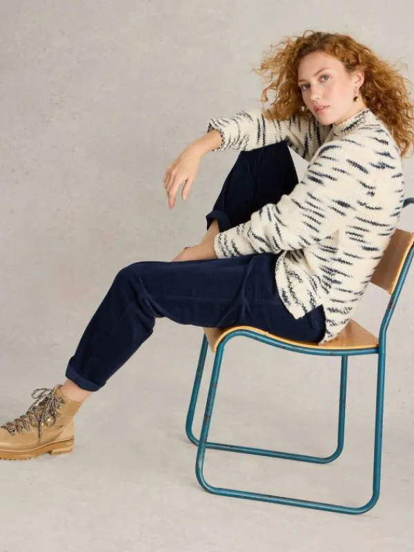 Twister Cord Trouser in DARK NAVY<White Stuff New