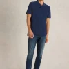 Utility Polo in DEEP BLUE<White Stuff New