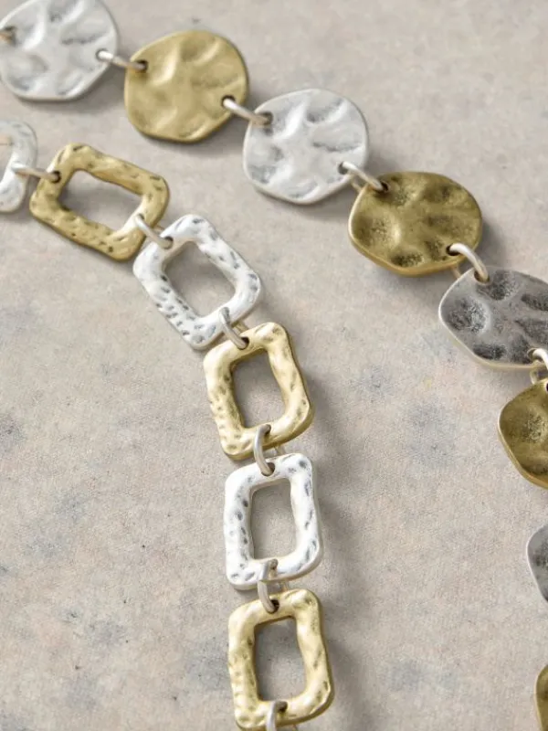VERONICA STATION NECKLACE in MIXED METALLIC<White Stuff Discount