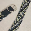 Weave Belt Leather in BLUE MULTI<White Stuff Online