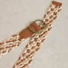 Weave Belt Leather in MID TAN<White Stuff Fashion