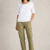WEAVER EMBROIDERED TOP in WHITE MULTI<White Stuff New