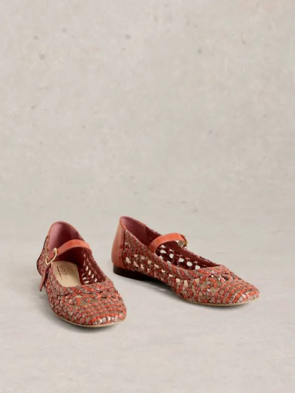 Winnie Woven Ballerina  in PINK MULTI<White Stuff Best