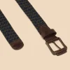 Woven Elasticated Belt in NAVY MULTI<White Stuff Sale