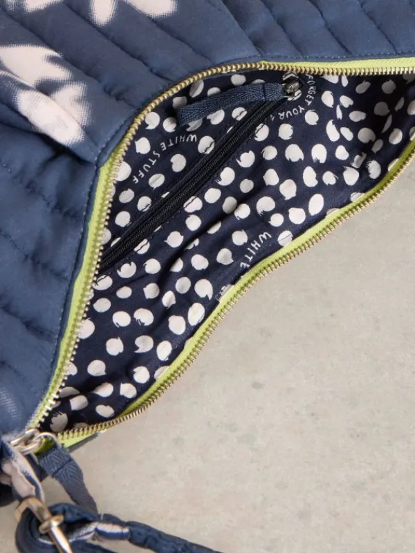 Zoe Printed Slingbag in NAVY PRINT<White Stuff Clearance